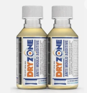 Dryzone anti mould paint additive bottles