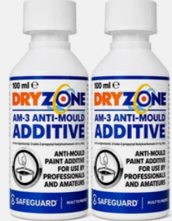 Dryzone AM-3 anti mould additive bottles